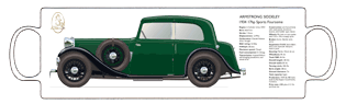 Armstrong Siddeley Sports Foursome (Green) 1934-36 Mug 2